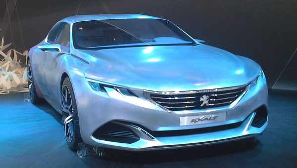 Peugeot представит обновленный концепт Exalt