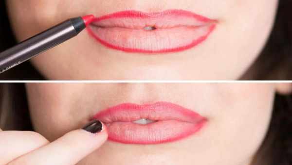 Как правильно красить губы помадой – правила макияжа